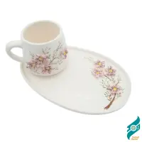 ماگ و زیرماگی سرامیکی نوبهار