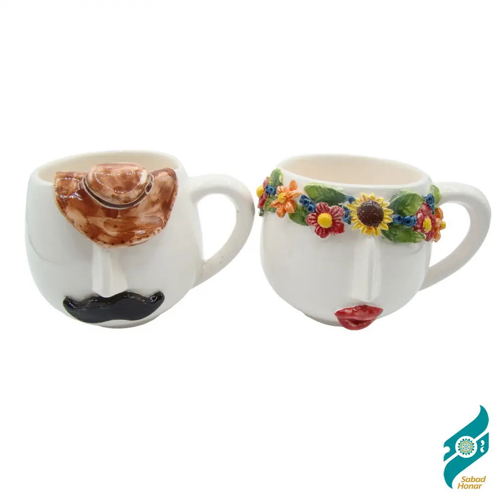 ست آقا و خانم سرامیکی