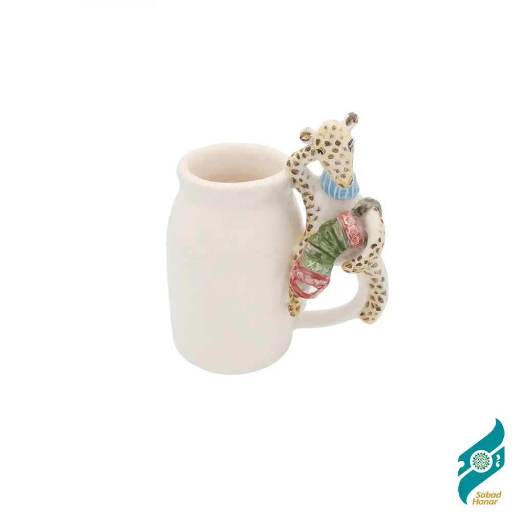ماگ شیر سرامیکی بیشه زرافه